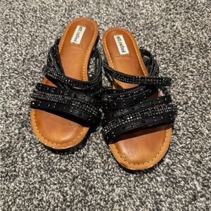 Not rated Black Strappy Sandals